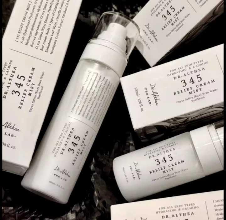 Original Dr.Althea 345 Relief Cream Mist 147 Antioxidant Whitening Cream Moisturizing Intensive Repair Original Essence Mist