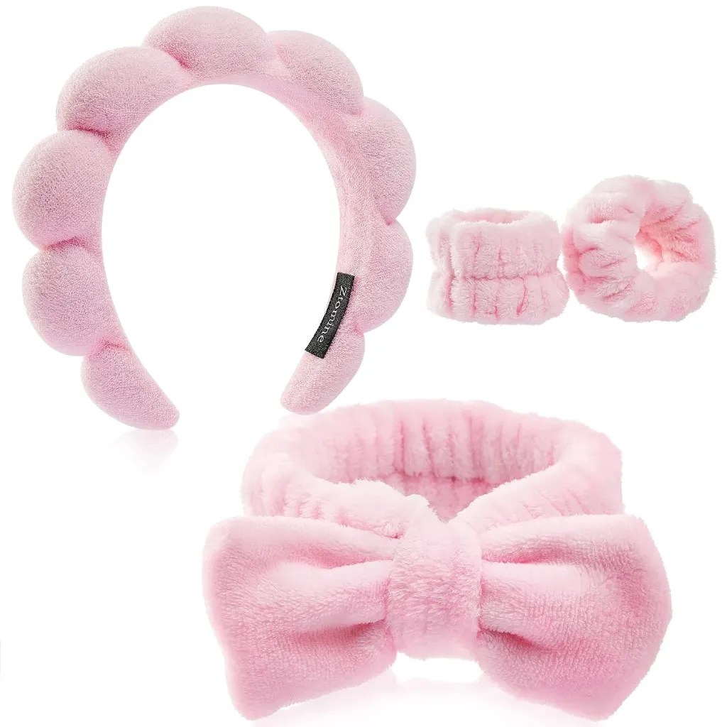 Spa Headband and wristband set