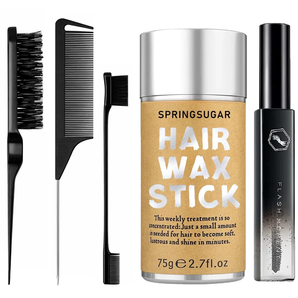 SPRINGSUGAR 5 Pcs Hair Wax Stick