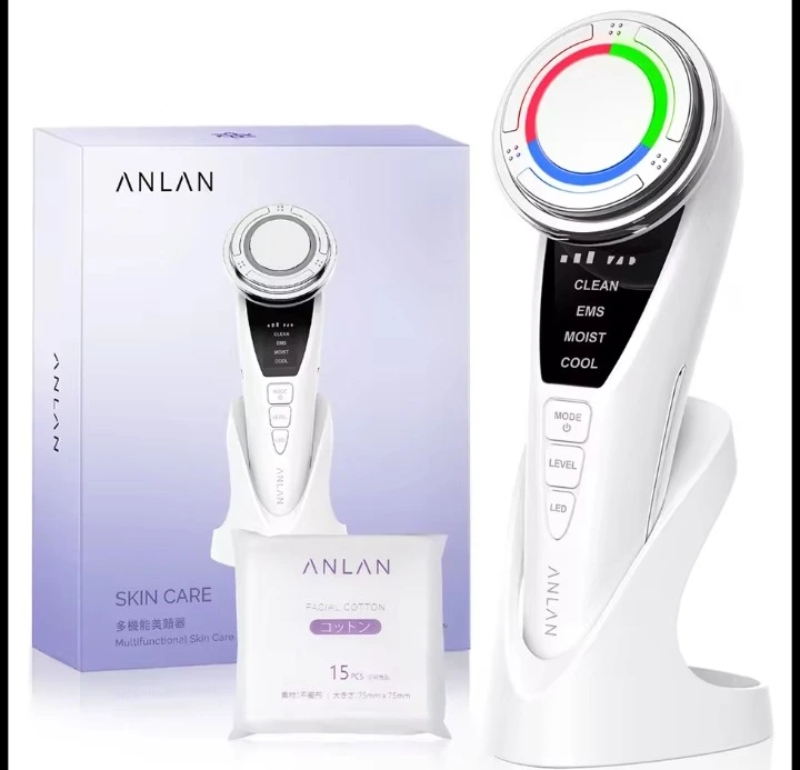 ANLAN Facial Massager Pro Microcurrent Face Lifting Skin Rejuvenation with Cold Deep Cleaning Anti-aging Skincare Beauty Device