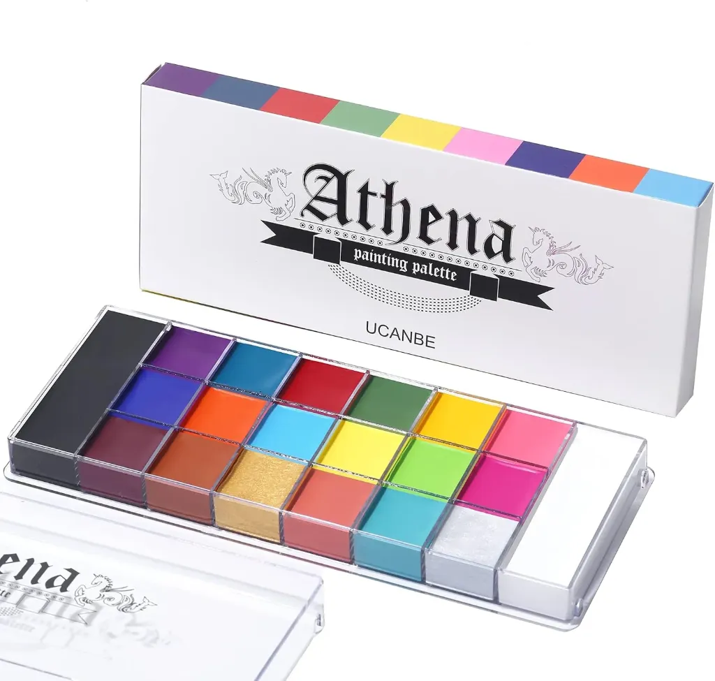 Face body paint oil palette